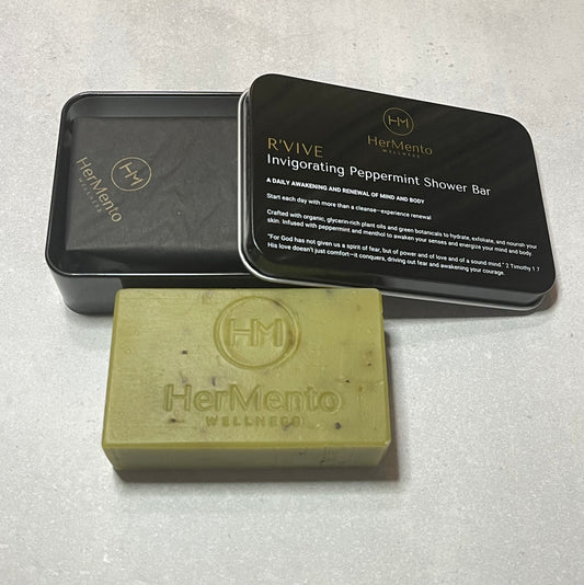 R'VIVE Invigorating Peppermint Shower Bar